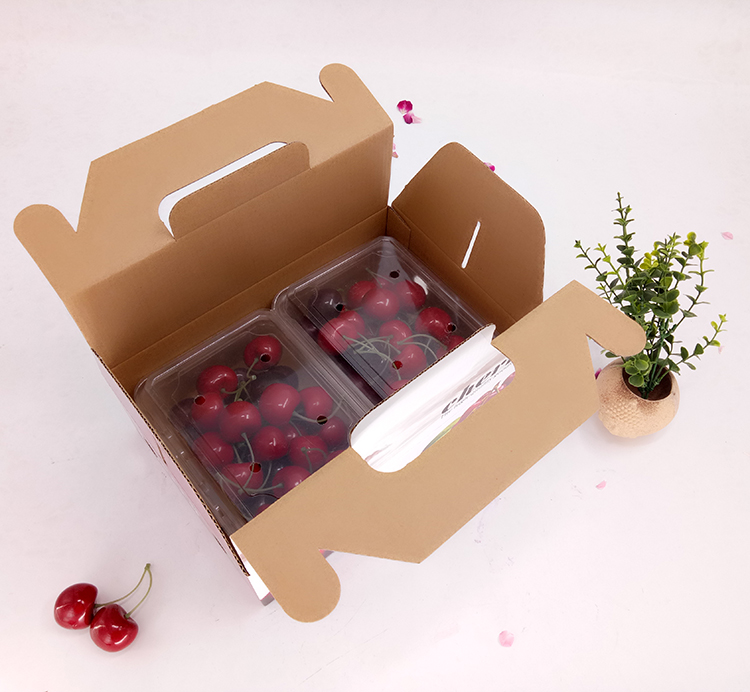 进口车厘子包装盒2斤装樱桃精品礼盒高档车厘子包装盒大樱桃礼盒
