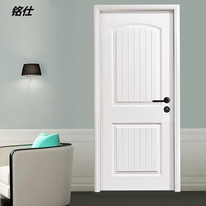 全实木白色烤漆室内门平开橡木门厨卫门卧室门推拉门套装全屋定制