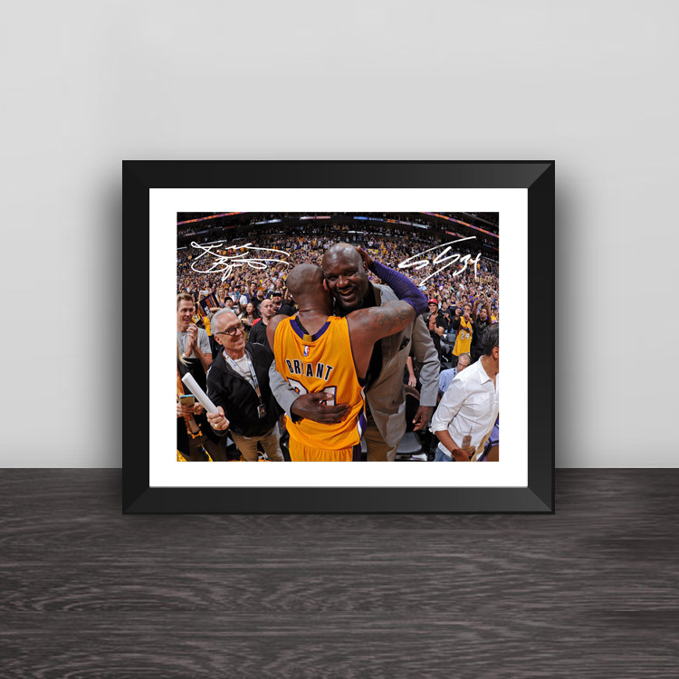 09年湖人阵容相框科比球迷礼物装饰篮球球迷用品篮球球迷用品
