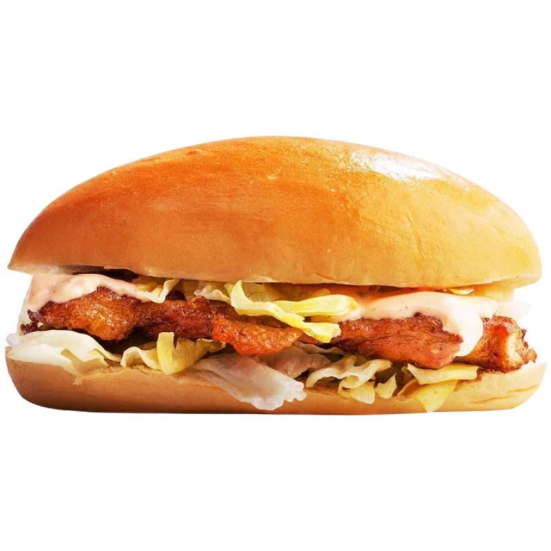 汉堡猪扒商用包汉堡脆皮嘉顿500g10个家庭面包西式糕点