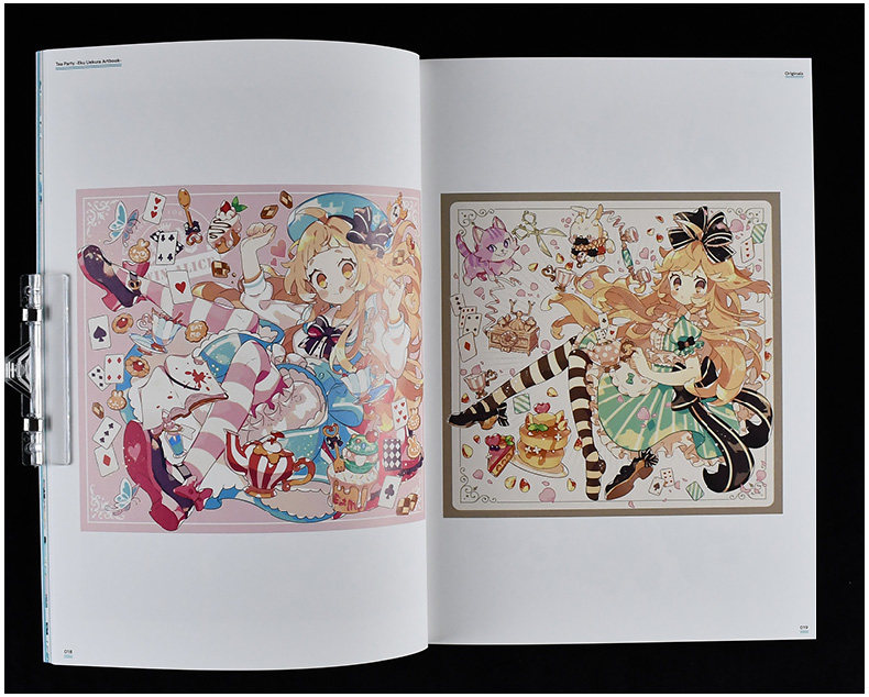 插画现货uekura设定人物画家人气artbookpartyeku娱乐时尚类原版书