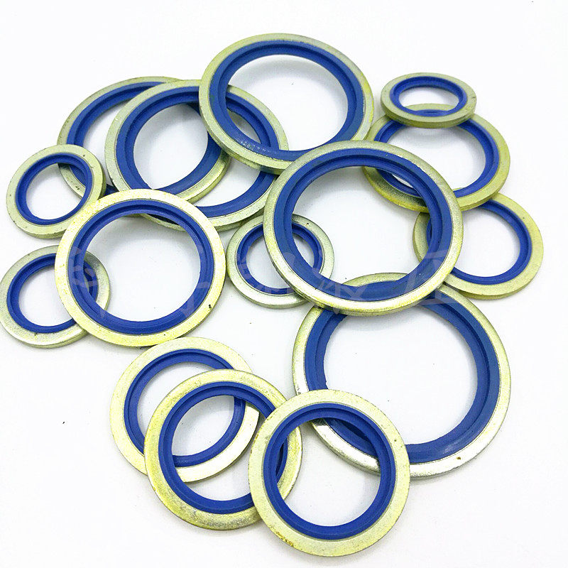 接头组合垫片垫圈bs自定定心英制液压金属密封件