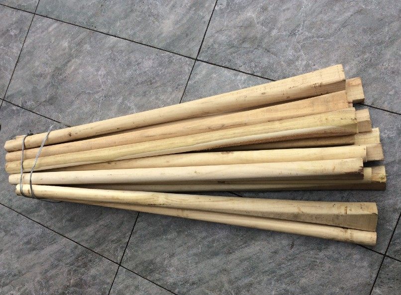 挖矿开沟洋槐方头圆头镐把农用柴镐洋镐木柄椭圆镐