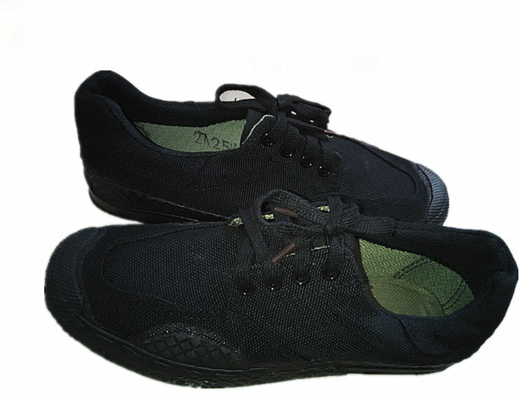 黑色包邮正品1137作训鞋低帆布布鞋防滑登山鞋帆布鞋