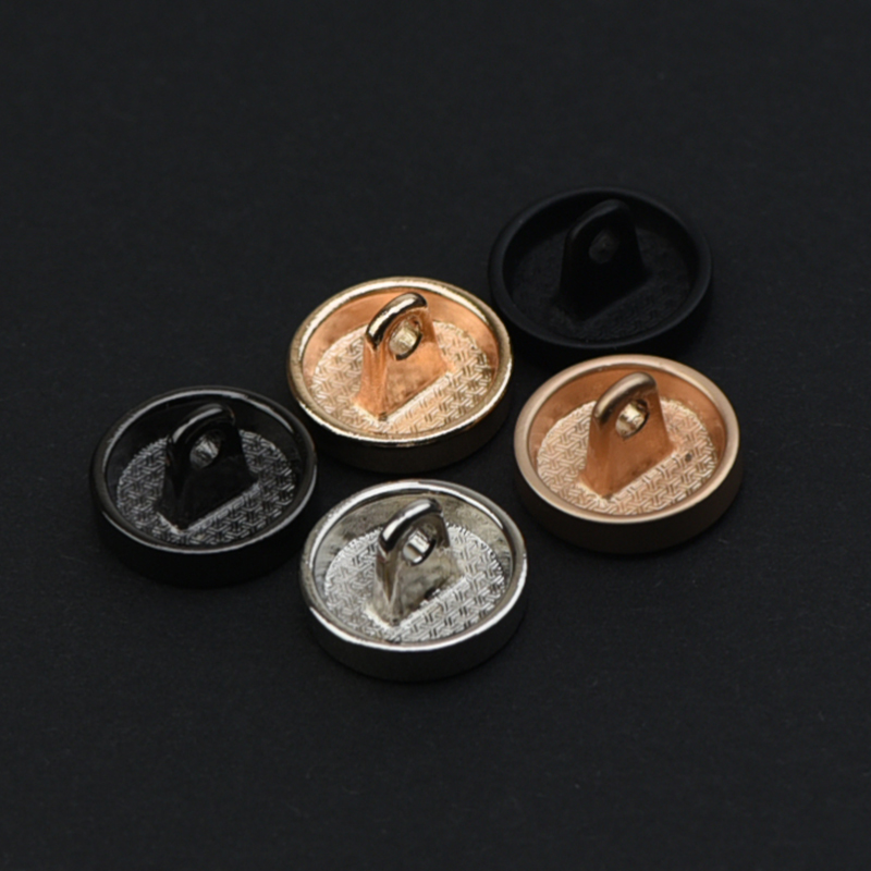 金属毛呢大衣扣子上衣纽扣圆形百搭衣服羊绒纽扣