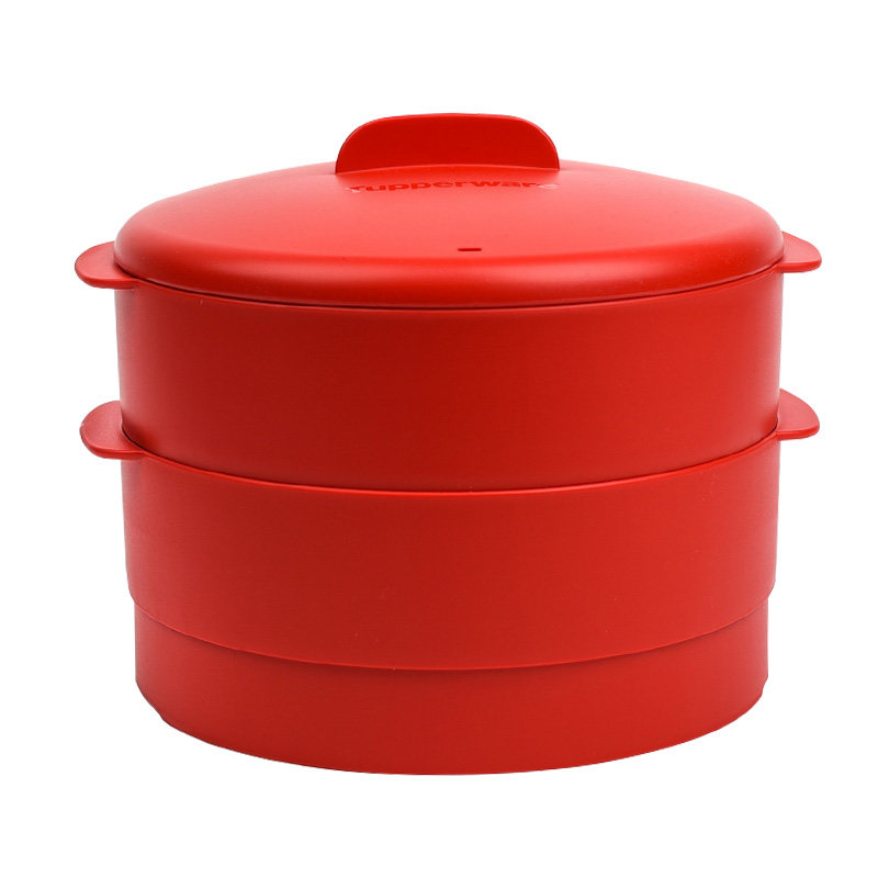 特百惠 双层蒸霸 升级版 多层叠高家用蒸笼 蒸屉 蒸格 新款 正品