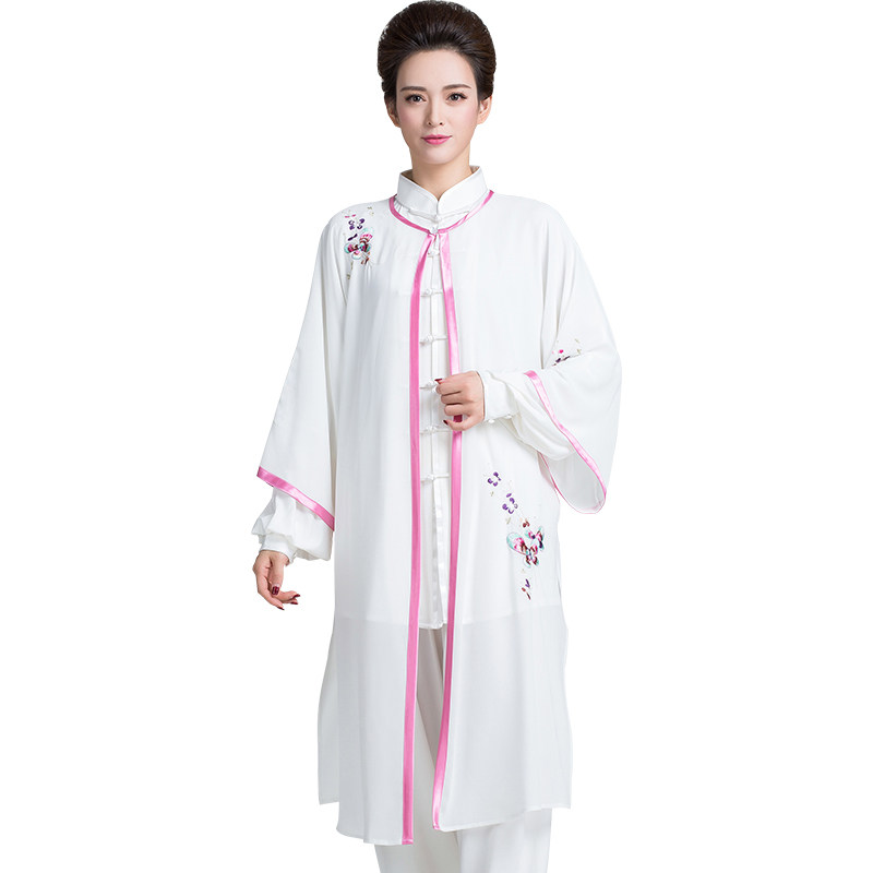 太极古韵中华披纱女单件女中国风太极拳比赛表演新款太极服