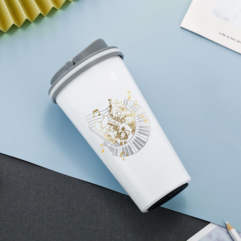 初音未来水杯幸运石官方正版二次元动漫周边miku联名保温杯动漫水杯