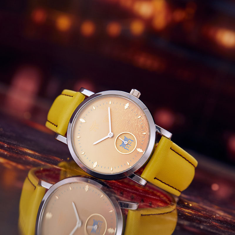 天宝伏妖录手表幸运石官方正版动漫周边驱魔司孔鸿俊李景珑石英表