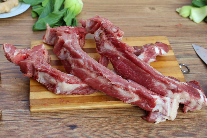 猪排猪肉排骨新鲜500g肋骨肋条另有有生生猪肉