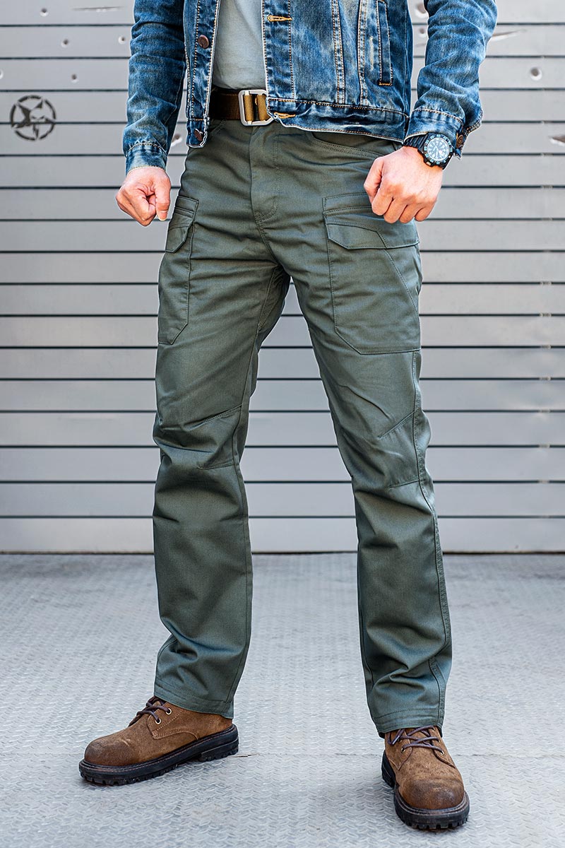 第7区 IX11戈凌战术长裤春秋男军迷户外特战作训多袋弹力工装裤