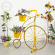 Country retro creative hemp rope wrought bicycle modeling flower stand ornaments gardening home grocery window decoration Country retro creative hemp rope wrought bicycle modeling flower stand ornaments gardening home grocery window decoration
