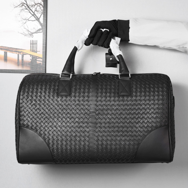 jiabv旅行袋短途男士出差商务商务旅行旅行包大容量真皮旅行袋