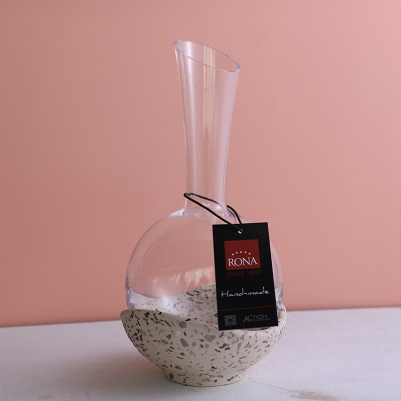 酒器rona醒酒冰镇酒具葡萄酒诗酒师家用酒壶送礼醒酒器