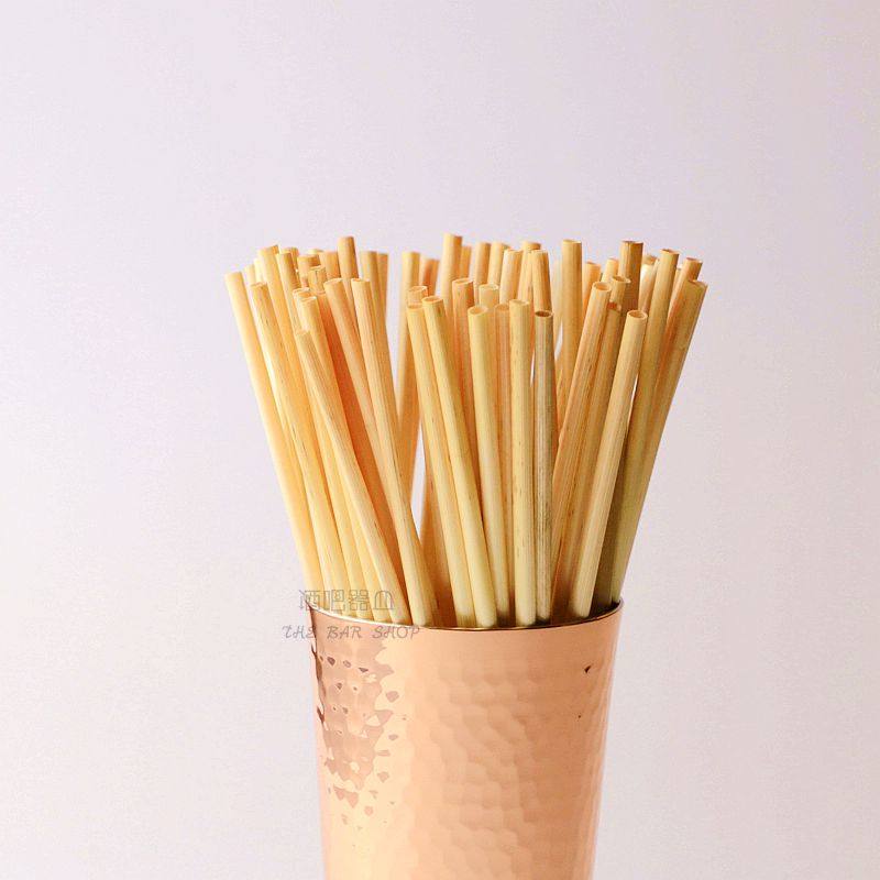 400根天然麦秸秆吸管 鸡尾酒麦秆吸管 一次性环保吸管wheat straw