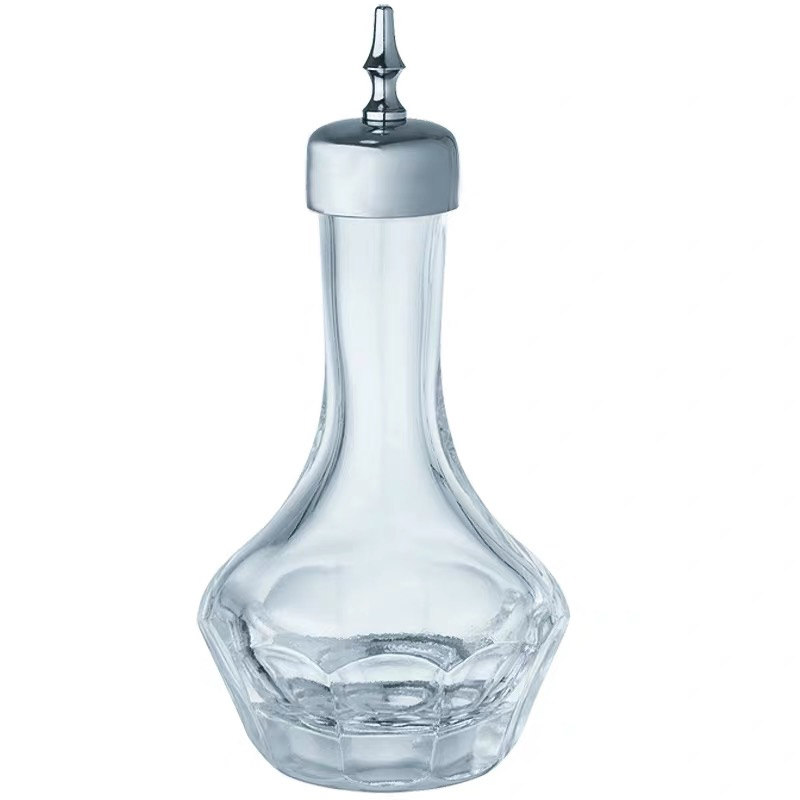 酒瓶酒吧器皿进口日式苦精瓶苦艾药酒苦精玻璃瓶调酒器