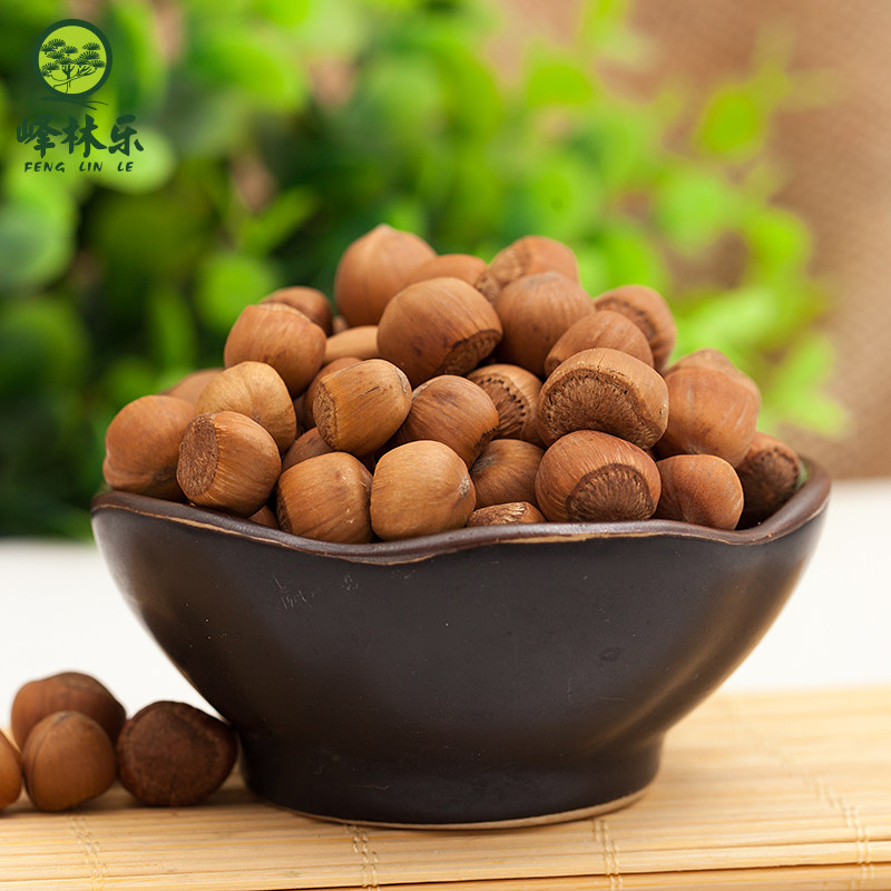 林乐包邮东北特产铁岭开原新货手拍野生水漏榛子