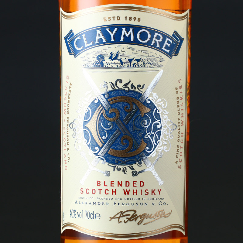 剑威苏格兰威士忌蒸馏酒claymorewhisky英国原装进口洋酒烈酒