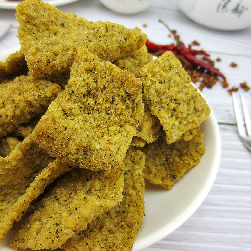 花椒锅巴谷滋米手工陕西特产零食小包包装老式膨化食品
