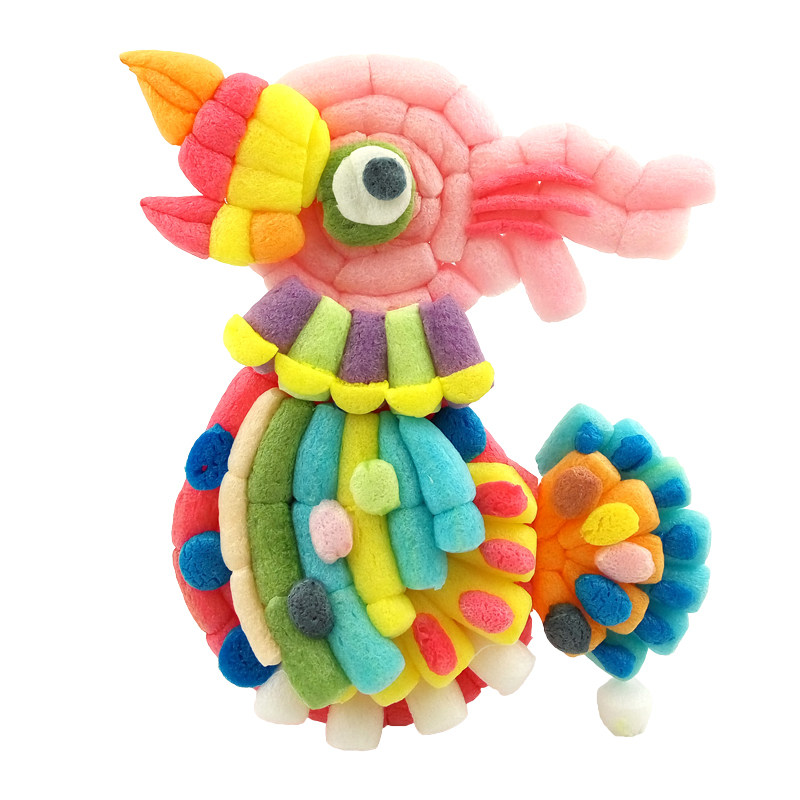 儿童魔法diy玉米粒单色幼儿园手工手工制制作创意diy玉米粒