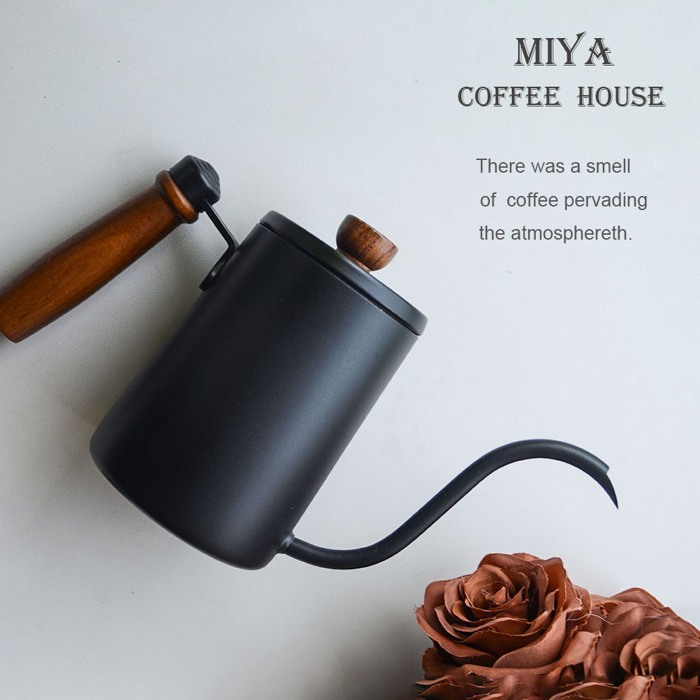 长嘴咖啡壶套装不锈钢挂耳咖啡器具细口壶滴滤式家咖啡壶