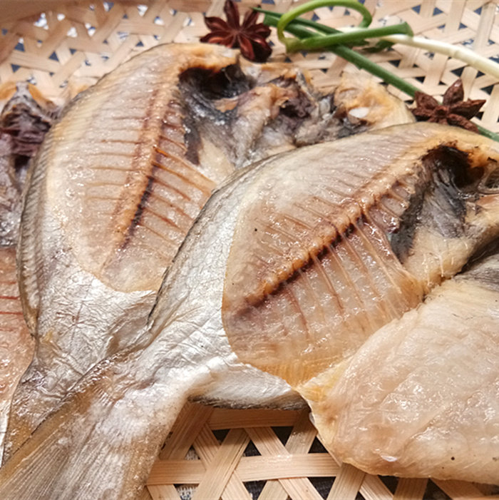 海鲜水产干货鲳鱼干肉鲳淡野生温州特产刺少鱼干