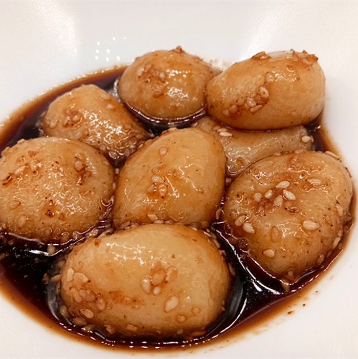 乐清特产麻糍姜糖点心糯米制品手工石臼捣制糯米