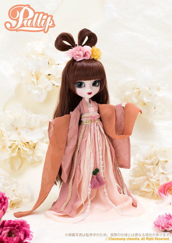 日本pullip丽普大头娃娃5月yuhwa羽衣天女瑜花古装bjd
