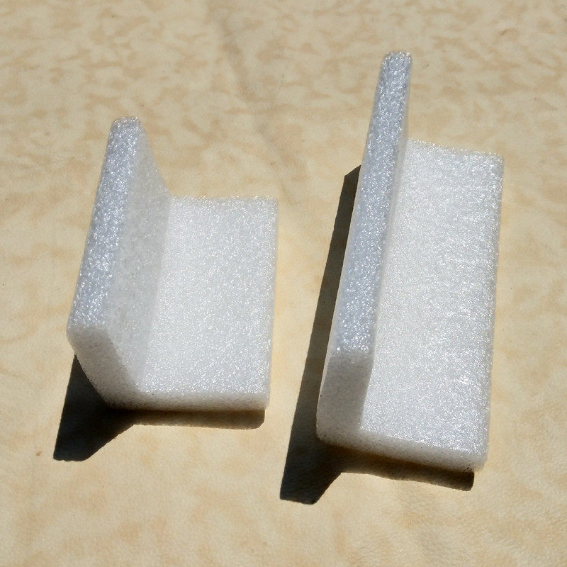 > > 白色珍珠棉u型l型护边epe防撞包装护角条泡沫80-20mm江浙沪皖包邮