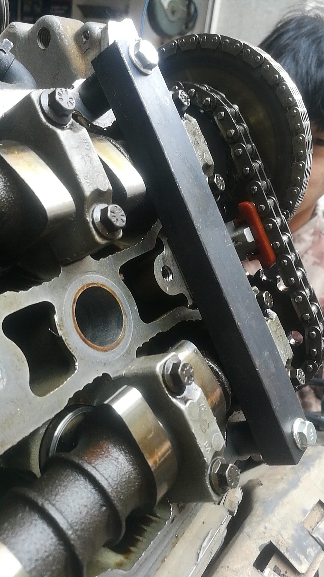 路虎发现捷豹揽胜4.2tv8正时链条专用工具引擎维修工具