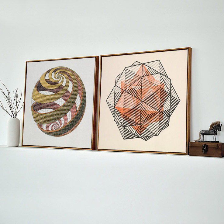 相对性escher埃舍尔错觉版画装饰画无框画客厅书房酒吧现代装饰画