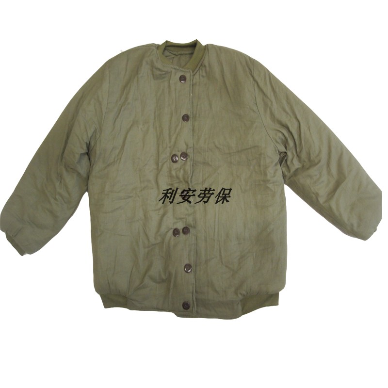 老式棉袄军棉袄军绿棉衣裤短棉衣冷库袄子男劳保棉服纯棉棉衣裤 87
