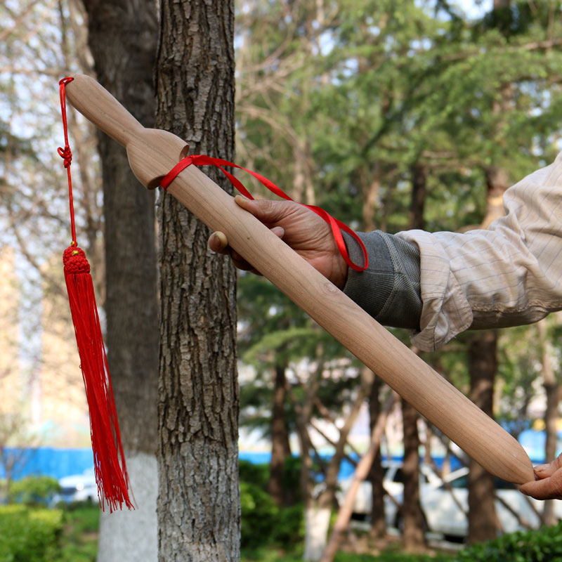 肥城正宗桃木木剑镇宅辟一体道士剑木雕刻七星木雕