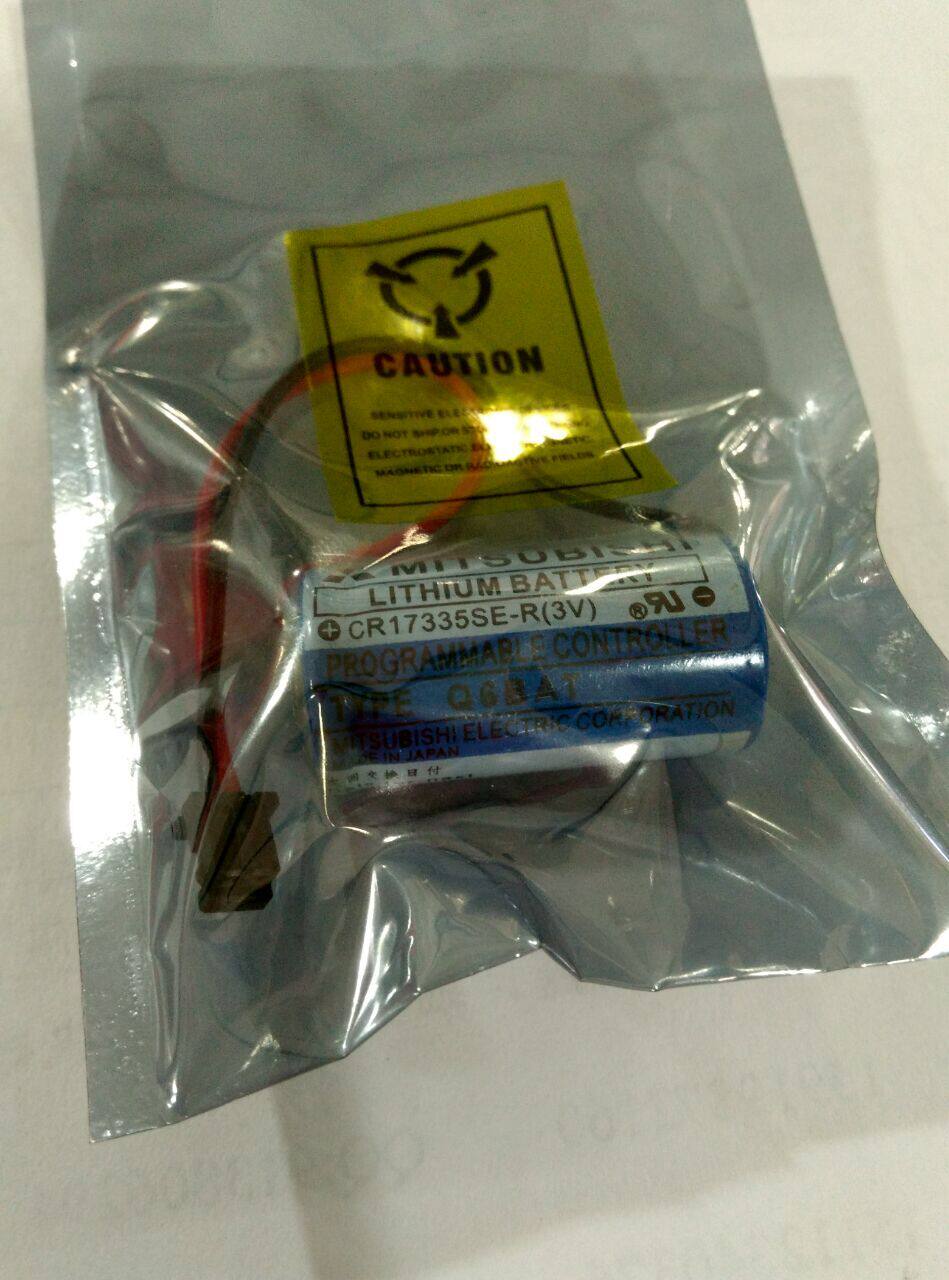 q6bat适用三菱plc锂电池cr17335ser3v普通干电池