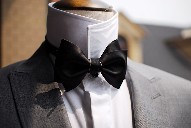 merlin时尚高端丝缎设计设计系系列结婚领结煲呔领结