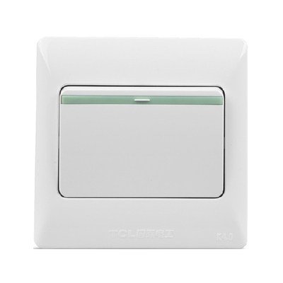 开单tcl罗格朗开关插座国际电工k40单开单开关面板一开单控开关