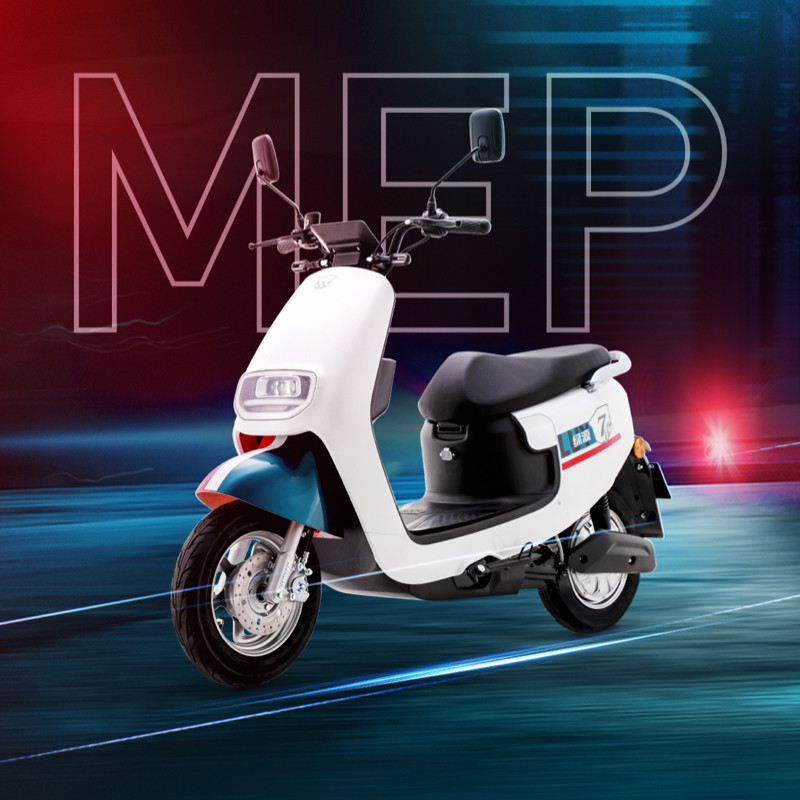 绿源新款72v小龟王电动电瓶车mep欧丰成人高速踏板代步电动摩托车