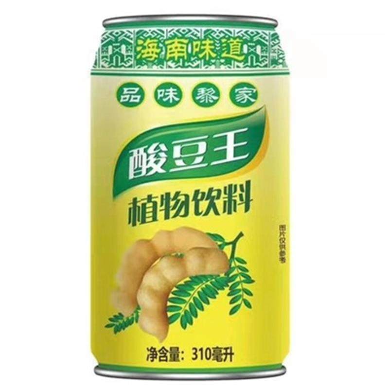 海南特产酸豆王310mlx16瓶植物酸豆饮品开胃醒酒清火饮料包邮