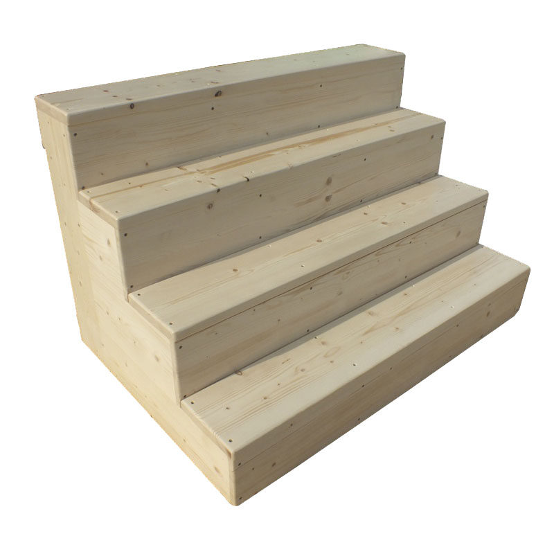 家用实木三步梯凳二层踏步楼梯两用凳子台阶沙发凳