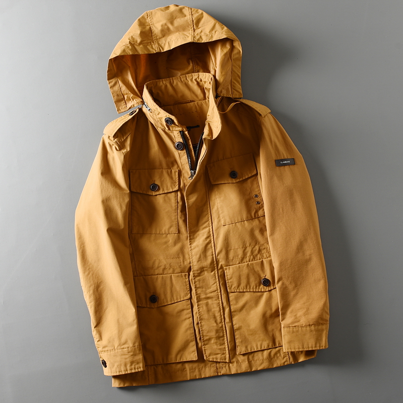 柜货不贵~速抢~限时福利~男士户外登山休闲保暖工装连帽夹克外套