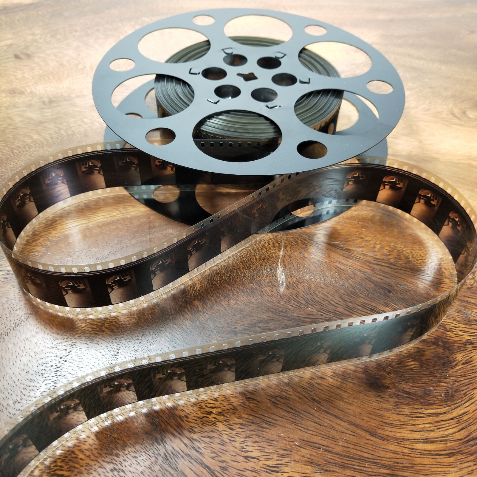 电影怀旧古老35毫米mm胶片拷贝铁皮摆件