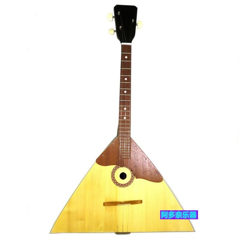 乌克兰进口balalaika巴拉莱卡卡琴俄罗斯三弦琴专业三角其它西洋乐器