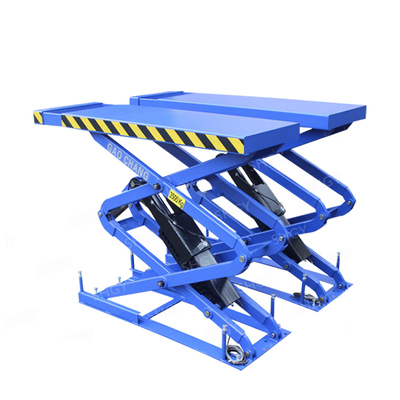 高昌平板小剪可单拉伸30吨举升机汽车升降机超薄维修专用设备