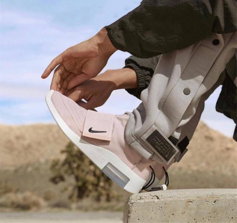 nikefearofgodmoccasinfog绑带中帮休闲鞋at8086001002200