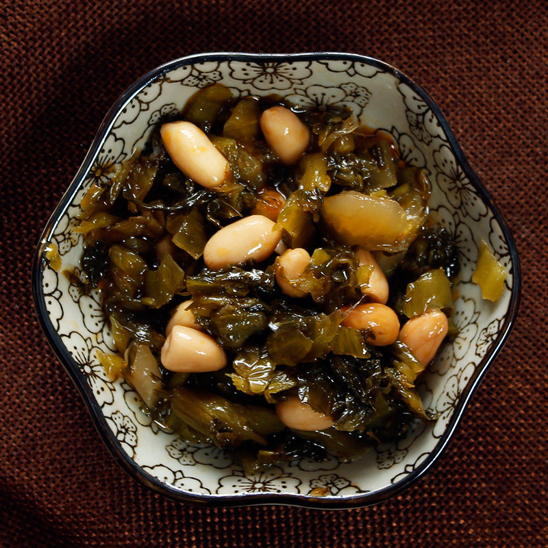 下饭宏绿梅菜花生70g袋装小菜早餐吃粥学生腌制