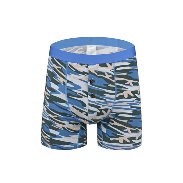 男士纯棉平角内裤加肥加大胖子胖熊四角运动男平角内裤