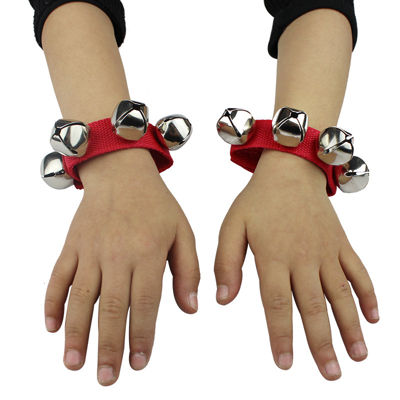 儿童奥尔夫乐器腕铃幼儿舞蹈摇铃早教玩具手铃铃类乐器