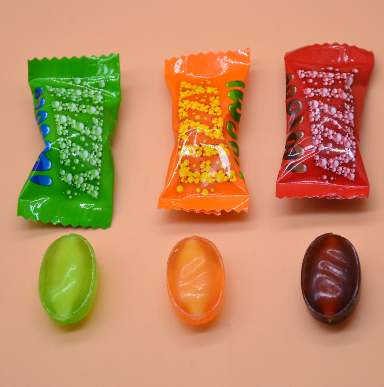 糖果乌克兰俄罗斯酸酸气泡硬糖roshen如胜品牌酸溜溜糖果