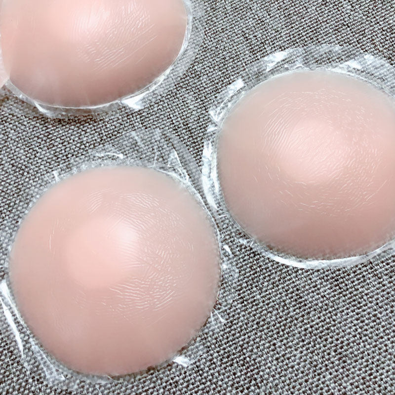 不退不换隐形乳晕胸贴大胸小胸专用乳头贴防凸点硅胶乳贴一对