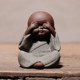 Ceramic Home Gardening Decoration Purple Clay Crafts Creative Mini Ornaments Cute Zen Little Monk Flower Pot Succulent Ceramic Home Gardening Decoration Purple Clay Crafts Creative Mini Ornaments Cute Zen Little Monk Flower Pot Succulent